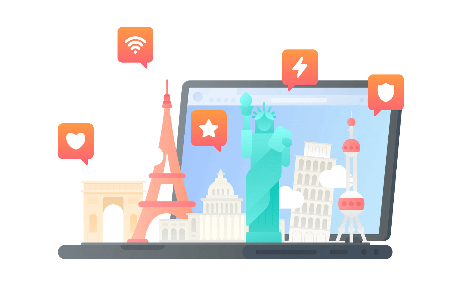 在梵蒂冈连接到中国的加速器 - 大陆VPN